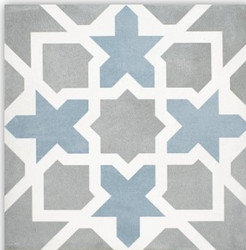 Roca Maiolica Floor Pattern Tender Gray